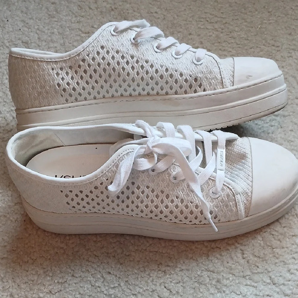 J/SLIDES White Platform Sneakers - Picture 5 of 10